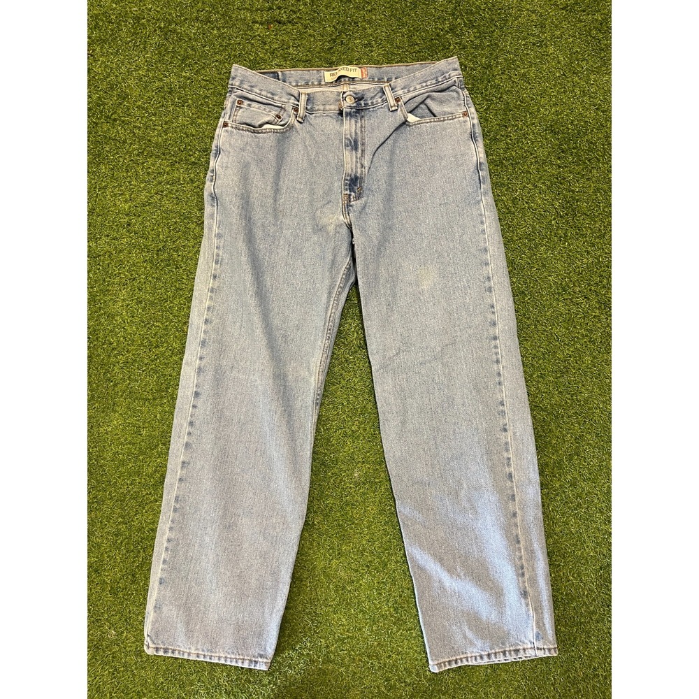 Vintage Levi's‎ 550 Jeans Mens 36X30 Blue Denim Relaxed Fit Straight Leg Zip Fly